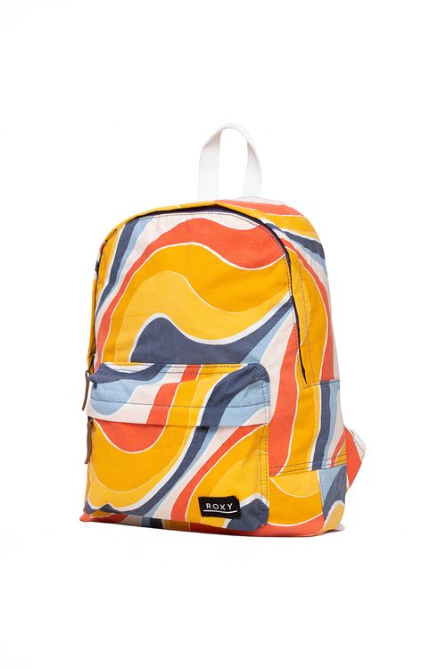 Mochila Roxy Sugar Baby Canvas Tiger Lily Cruz