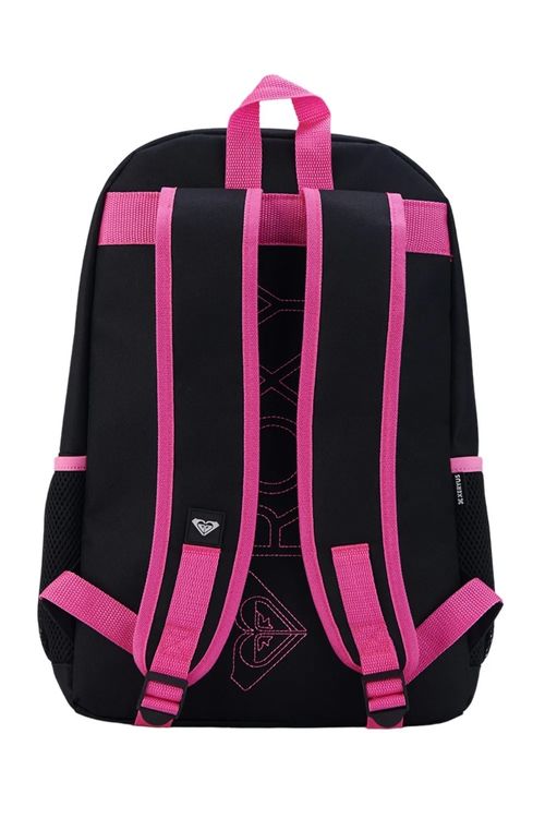 Mochila Roxy 17 Esportiva Pop 01 Preto Estampado