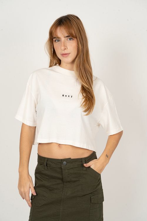 Blusa Roxy M/C Roxify Off White