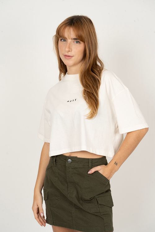 Blusa Roxy M/C Roxify Off White