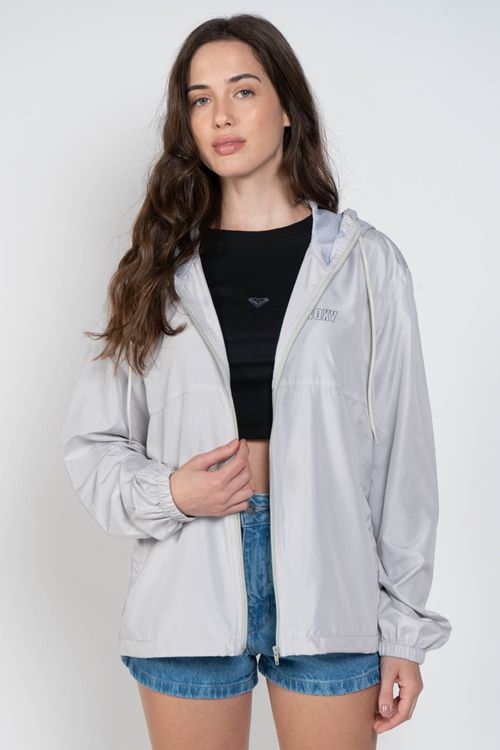Jaqueta Roxy Happy Vibe Off White