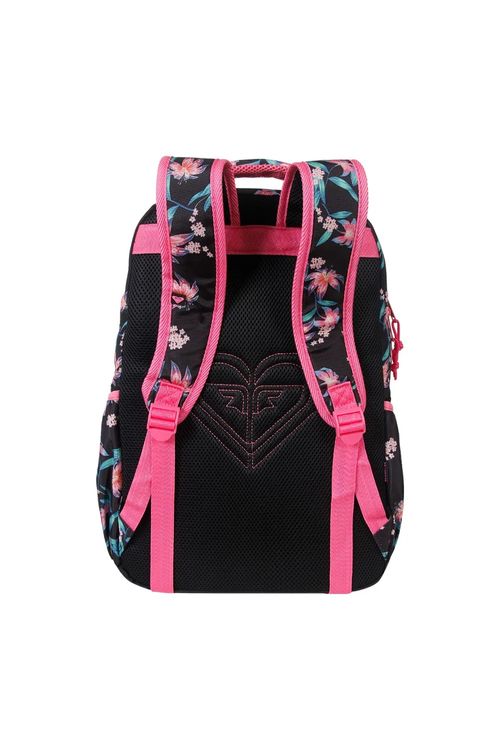 Mochila Esportiva Roxy Preto C/ Rosa