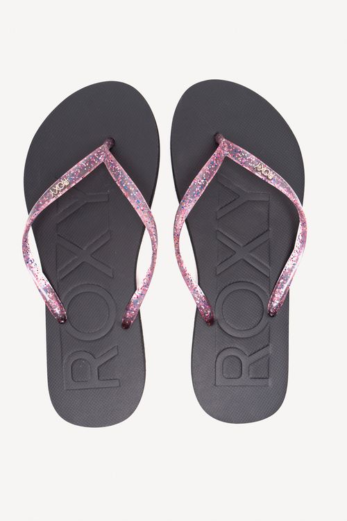 Chinelo Roxy Sparkling Preto