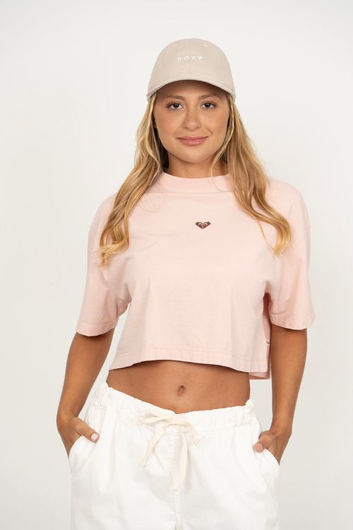 Blusa Roxy M/C Sunset Dreams Rosa