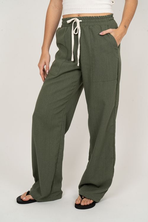 Calça Roxy Free Time Verde