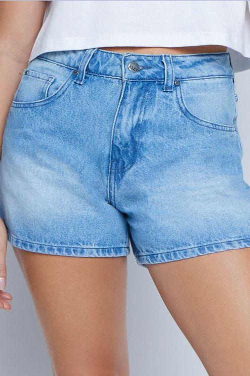 Shorts Roxy Jeans Blue Chlo Short Azul