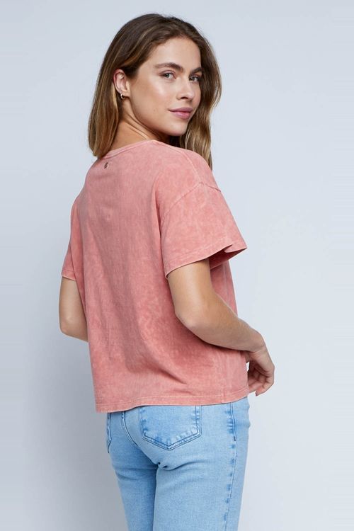 Blusa M/C Moonlight Sunset Salmao