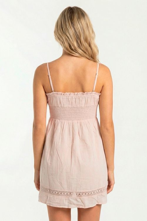 Vestido Roxy There She Goes Tapioca