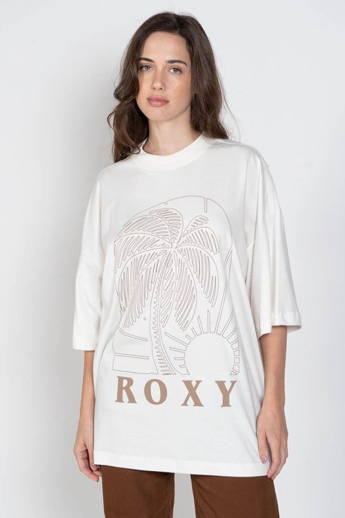 Blusa Roxy M/C Soft Sunny Off White