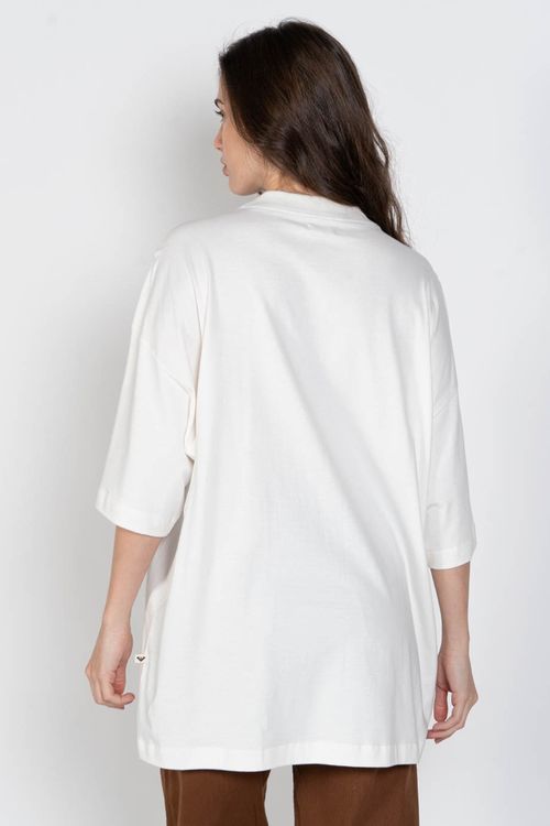 Blusa Roxy M/C Soft Sunny Off White