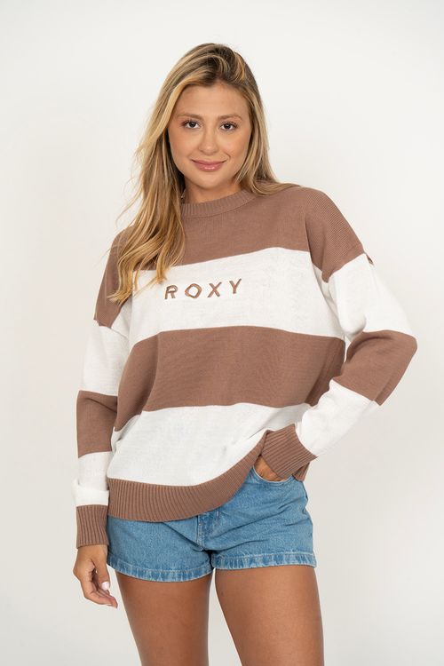 Tricot Roxy Free Time Marrom