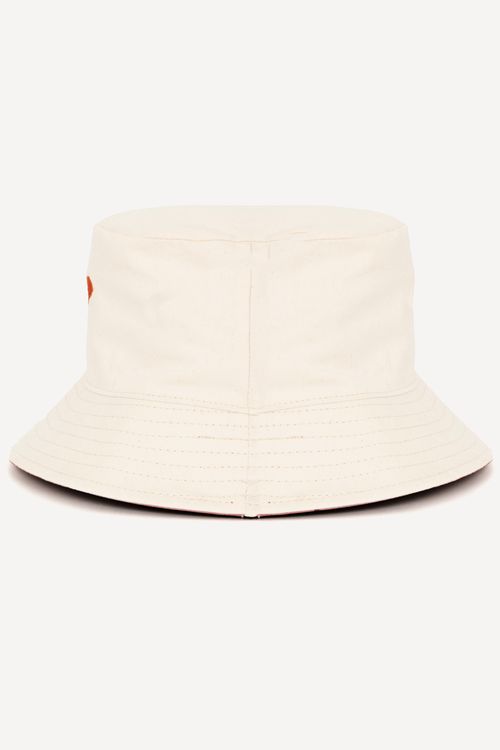 Chapeu Roxy Seashells Bucket Telha