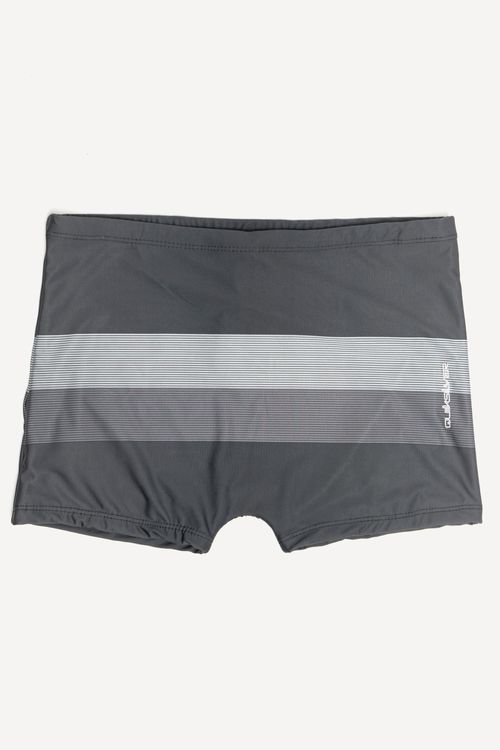 Sunga Quiksilver Boxer Reconnect Stripe Preto