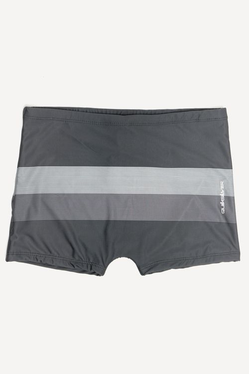 Sunga Quiksilver Boxer Reconnect Stripe Preto