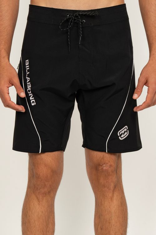 Boardshort Billabong Straddie Solid Pro 19 Preto