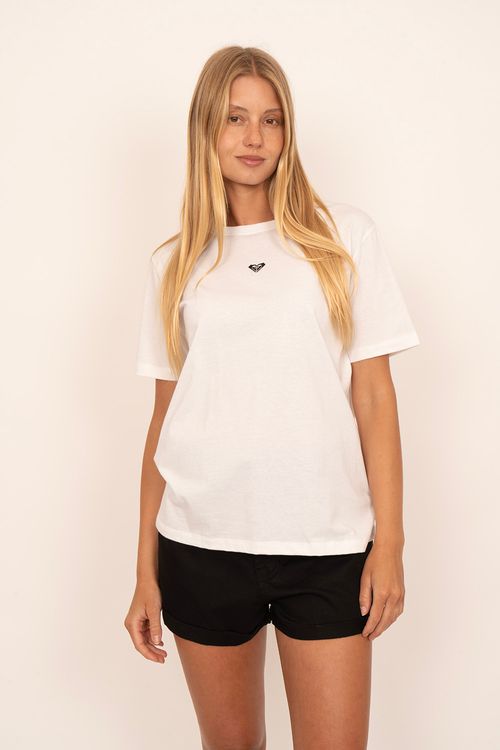 Camiseta Roxy M/C Basics Snow White