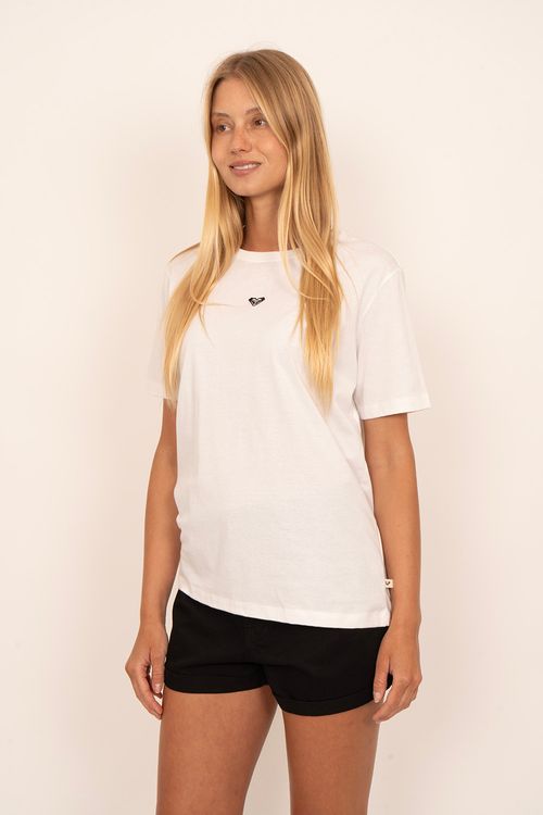 Camiseta Roxy M/C Basics Snow White