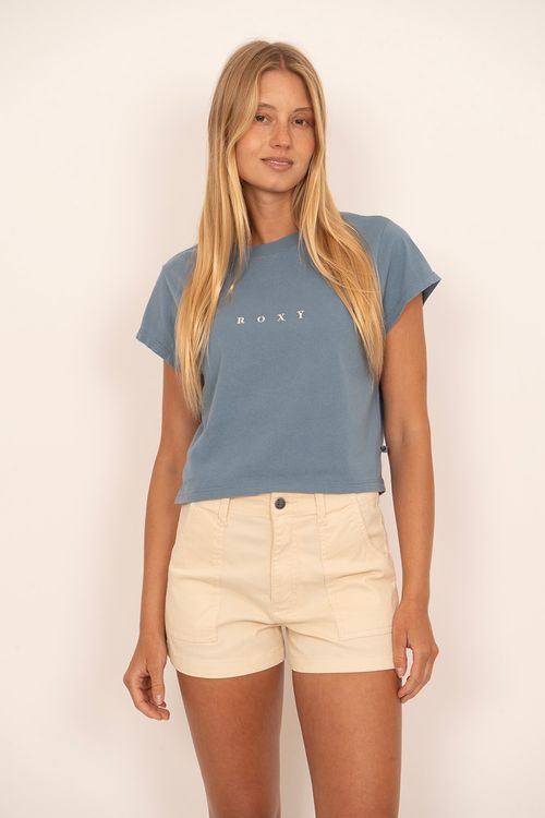 Blusa Roxy M/C Space Roxy Azul