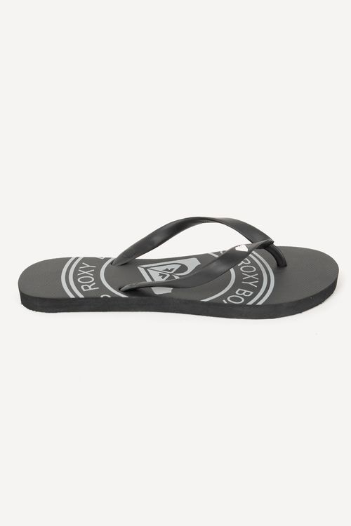 Chinelo Roxy Round Preto