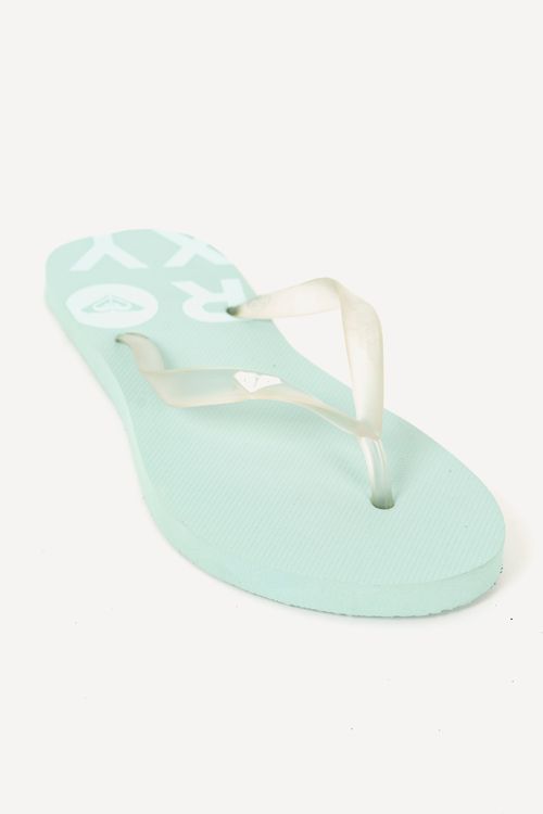 Chinelo Roxy The Logo Verde Claro