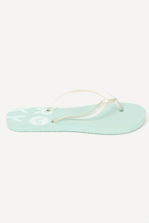 Chinelo Roxy The Logo Verde Claro